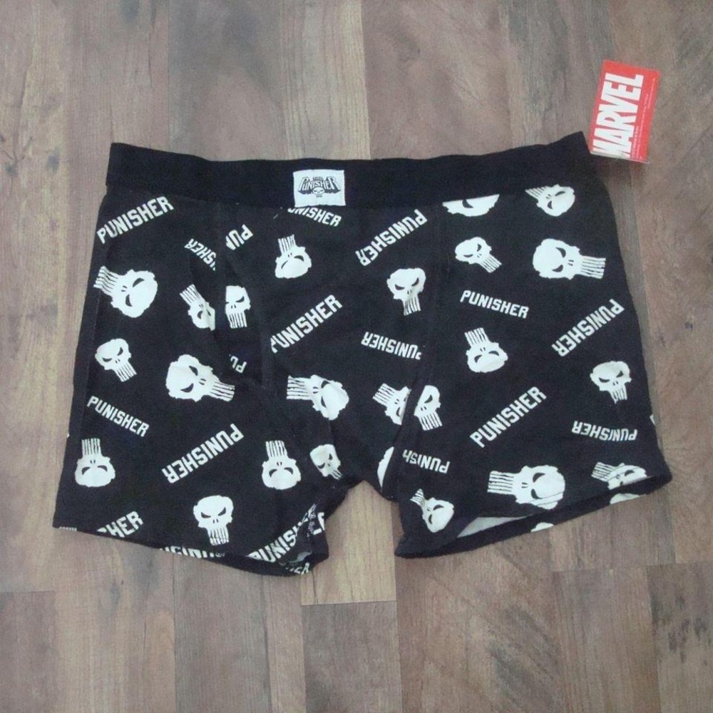 PUNISHER MARVEL‎ BOXERS SHORTS XL 2011 VINTAGE 00S Y2K W2